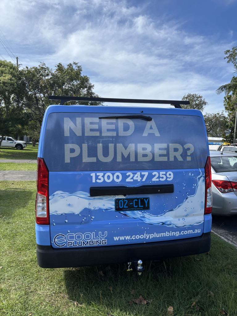 IMG_20210622_100918 Cooly Plumbing van parked outside Tweed Heads home for hot water system replacement.